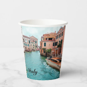 Gobelets En Papier Italie Venise
