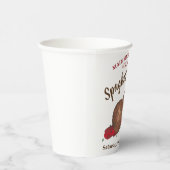 Gobelets En Papier Italien Meatballs Spaghetti Dîner Charité Événemen (Droite)