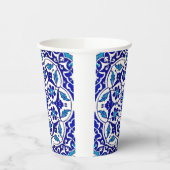 Gobelets En Papier Italien Turc Iznik Indigo Party Table (Gauche)