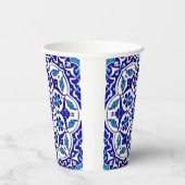 Gobelets En Papier Italien Turc Iznik Indigo Party Table (Droite)