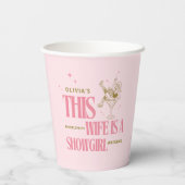 Gobelets En Papier Itinéraire d'un week-end de célibataire pour femme (Verso)