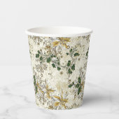 Gobelets En Papier Ivy Floral Festive : Festive (Recto)