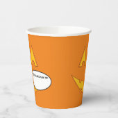 Gobelets En Papier Jack-O-Lantern (Gauche)