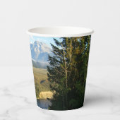 Gobelets En Papier Jackson Hole Mountains et River (Verso)