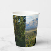 Gobelets En Papier Jackson Hole Mountains et River (Droite)