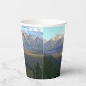 Gobelets En Papier Jackson Hole Mountains (Grand Teton National Park) (Droite)