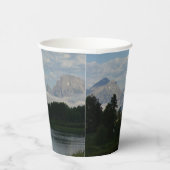 Gobelets En Papier Jackson Hole River au parc national de Grand Teton (Droite)