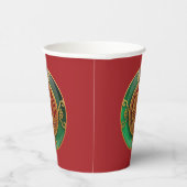 Gobelets En Papier Jade Nouvel An chinois du tigre (Droite)