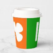 Gobelets En Papier J'adore l'Irlande  (Droite)