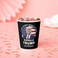J'adore quand je me réveille et que Donald Trump e