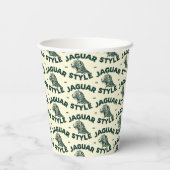 Gobelets en papier Jaguar (Verso)