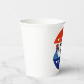 Gobelets En Papier J'Ai Voté Aux Élections Du Début De 2026 (Droite)