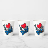 Gobelets En Papier J'aime papa