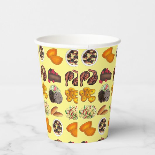 Gobelets En Papier Jamaïque Foods Caribbean Island Cuisine Cuisine (Droite)