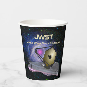 Gobelets En Papier James Webb Télescope spatial JWST