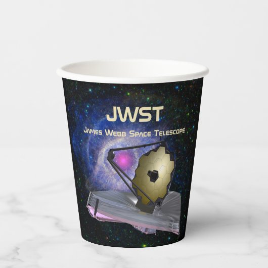 Gobelets En Papier James Webb Télescope spatial JWST (Recto)