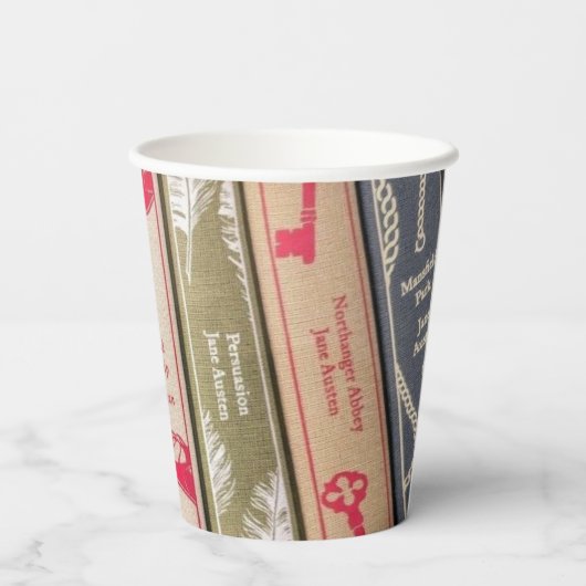 Gobelets En Papier Jane Austen (Verso)