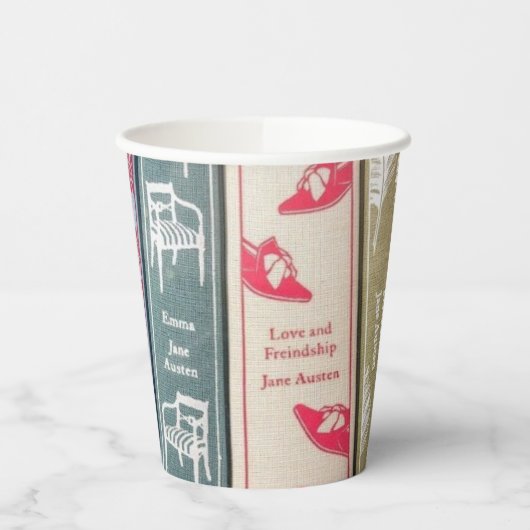 Gobelets En Papier Jane Austen (Gauche)