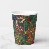 Gobelets En Papier Jardin aux fleurs Gustav Klimt (Droite)