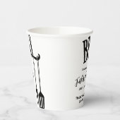 Gobelets En Papier Jardin BBQ (Gauche)