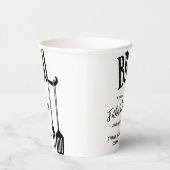 Gobelets En Papier Jardin BBQ (Droite)