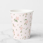 Gobelets En Papier Jardin de Camellia (Verso)