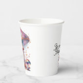 Gobelets En Papier Jardin enchanté Magique Champignons (Gauche)