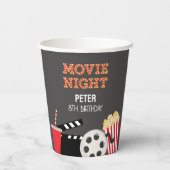 Gobelets En Papier Jardin Vidéo soirée papier tasse (Verso)