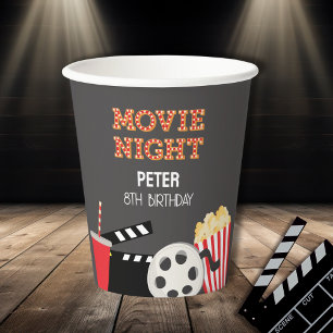 Gobelets En Papier Jardin Vidéo soirée papier tasse