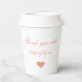 Gobelets En Papier Jardin Whimsical Gnome Fête des mariées rustique (Verso)