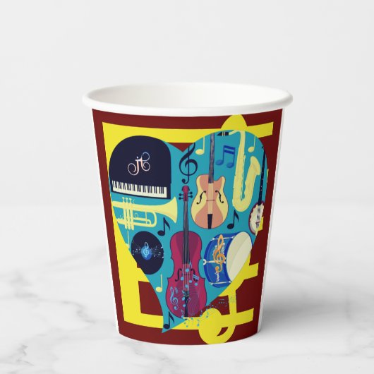 Gobelets En Papier Jazz Blues (Verso)