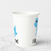 Gobelets En Papier Je Crois ! Cute Blue Nessie (Droite)