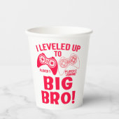 GOBELETS EN PAPIER "JE ME SUIS LEVÉ JUSQU'À GRAND BRO ! (Recto)