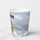 Gobelets En Papier Je n'ai rien vu le jour de la marmotte (Gauche)