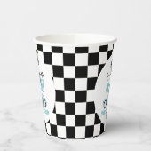 Gobelets En Papier Je ne peux pas me rattraper Blue Race Car 3e fête  (Gauche)