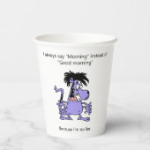 Gobelets En Papier Je ne suis pas un menteur (Verso)