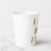 Gobelets En Papier Je Peux Et Je Veux (Droite)