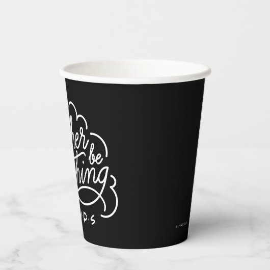 Gobelets En Papier Je préférerais regarder des amis™ Script (Verso)