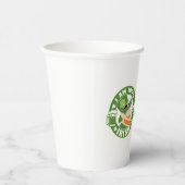 Gobelets En Papier Je suis 100% irlandais (Droite)