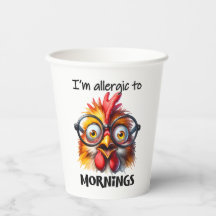 Je suis allergique aux matins !