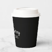 Gobelets En Papier Je suis M. Darcy, genre de fille (Gauche)