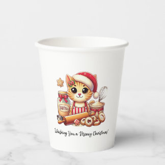 Gobelets En Papier Je t'ai fouetté un petit Noël
