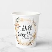 Gobelets En Papier Je Vais Vous Porter (Recto)