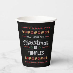 Gobelets En Papier Je Veux Juste Cuire Des Stups Et Regarder Noël