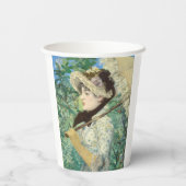 Gobelets En Papier Jeanne (printemps) Edouard Manet (Verso)