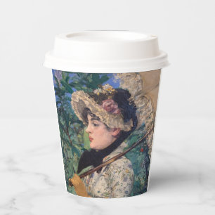 Gobelets En Papier Jeanne (Printemps) Par Édouard Manet
