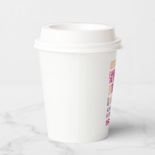 Gobelets En Papier Jésus (Droite)