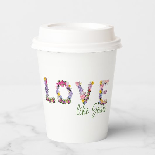 Gobelets En Papier Jésus (Recto)