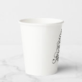 Gobelets En Papier Jésus Est La Raison Pour La Saison Noël (Droite)