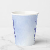 Gobelets En Papier Jeu d'Anniversaire violet sur mesure (Gauche)